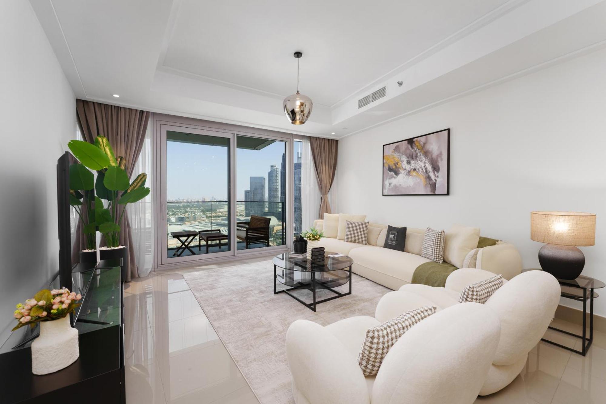Maison Privee - Ultimate Living With Front-Row Views Of Burj Khalifa & Dubai Fountains מראה חיצוני תמונה